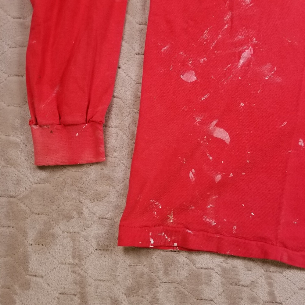 VTG 1987 Winter Carnival Shirt Sz Lg Greek Formal Party Pi Kappa Alpha PAINTED - Picture 2 of 15